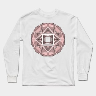 gmtrx seni lawal f134 skeletal polyhedron Long Sleeve T-Shirt